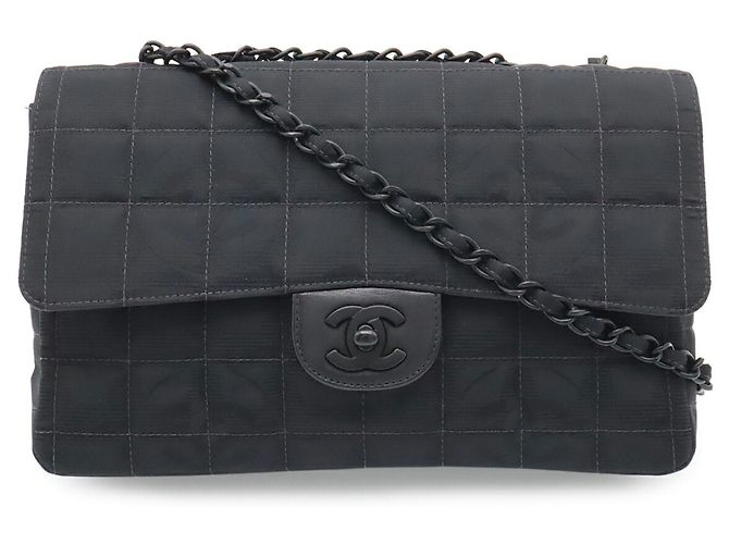 Borsa a Tracolla Chanel New Travel Line Nero - vista 2