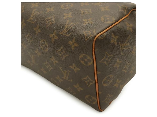 Borsa Louis Vuitton Monogram Speedy 25 Marrone - vista 4