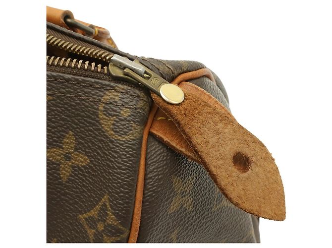 Borsa Louis Vuitton Monogram Speedy 25 Marrone - vista 6
