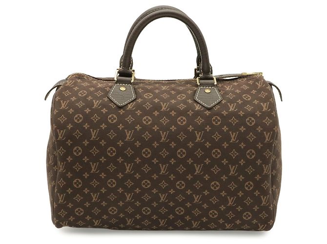 Borsa Louis Vuitton Monogram Mini Lin Speedy 30 Damier ebene - vista 2