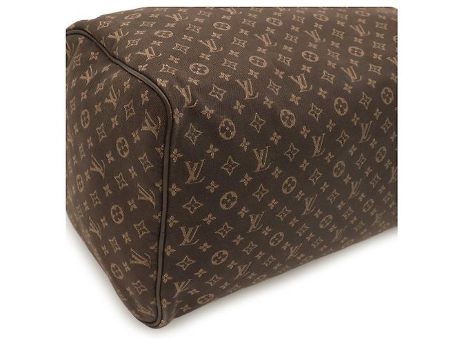 Borsa Louis Vuitton Monogram Mini Lin Speedy 30 Damier ebene - vista 4