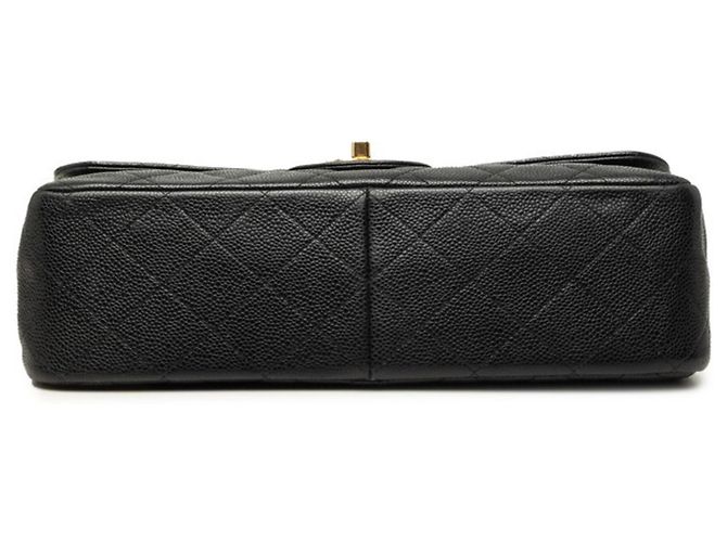Borsa a tracolla Chanel Coco Mark Matelassé Double Flap con catena Nero - vista 3