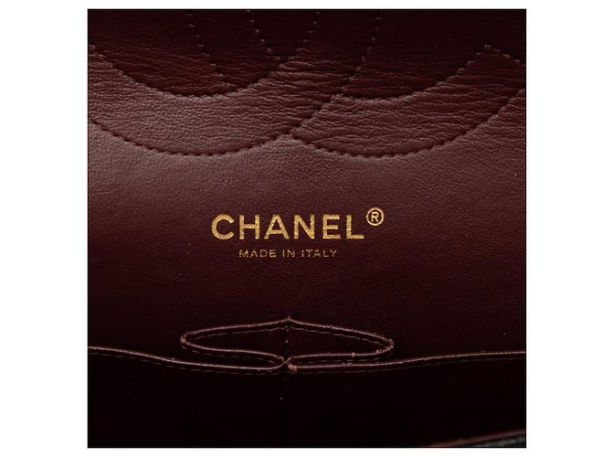 Borsa a tracolla Chanel Coco Mark Matelassé Double Flap con catena Nero - vista 5