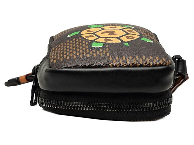 Louis Vuitton x NIGO Damier Giant Double Phone Pouch Marrone Damier ebene - vista 3