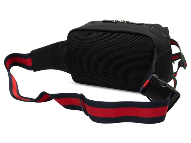 Marsupio Gucci Sherry Line Tiger Head Nero - vista 2