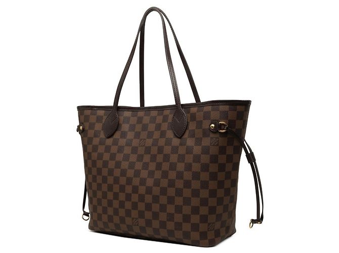 Borsa Tote Louis Vuitton Monogram Neverfull MM Marrone Rosa Monogramma - vista 2