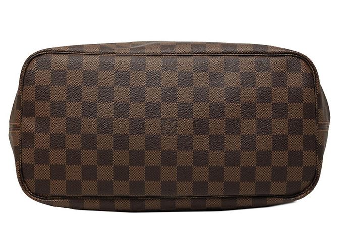 Borsa Tote Louis Vuitton Monogram Neverfull MM Marrone Rosa Monogramma - vista 3