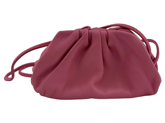 Bottega Veneta Mini The Pouch Coin Case Rosa - vista 2