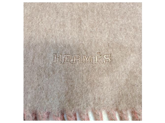 Hermès Foulard Hermes Bicolor Recto Verso Marrone - vista 5