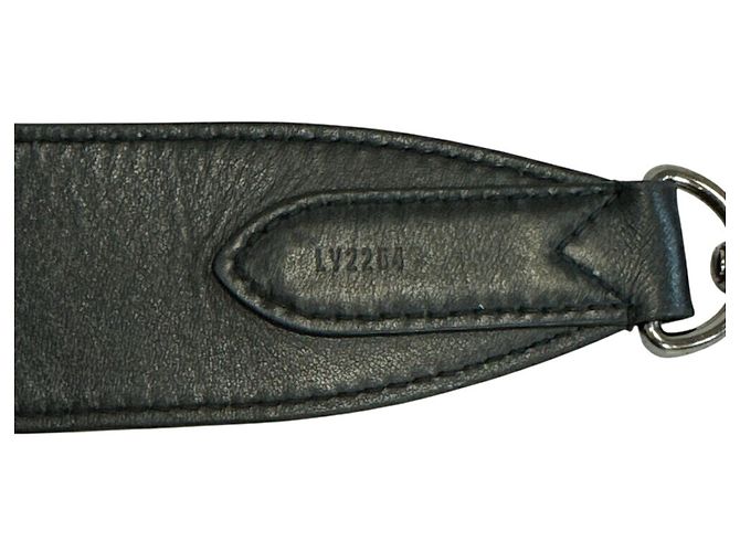 Bandoulière Louis Vuitton Noire - vue 12