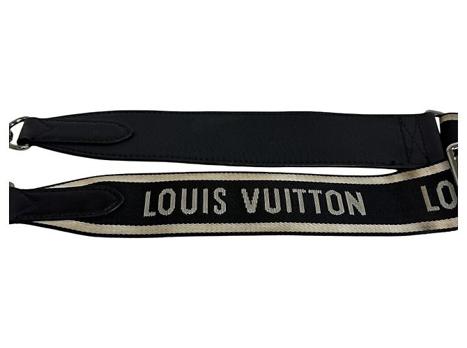 Bandoulière Louis Vuitton Noire - vue 3