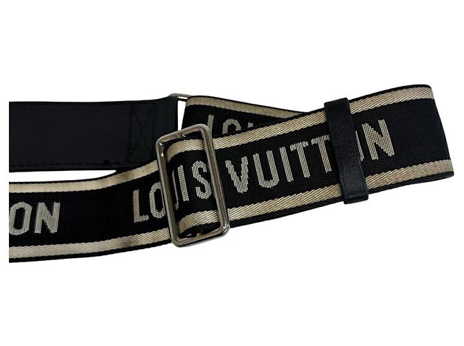 Bandoulière Louis Vuitton Noire - vue 4