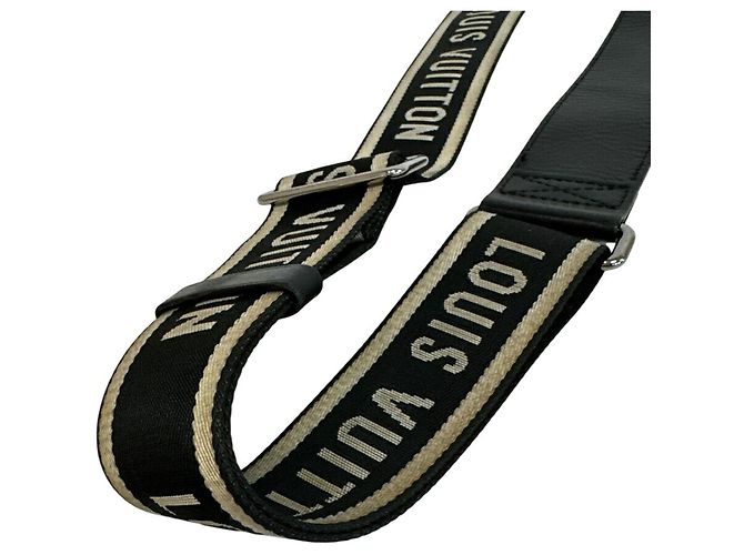 Bandoulière Louis Vuitton Noire - vue 5