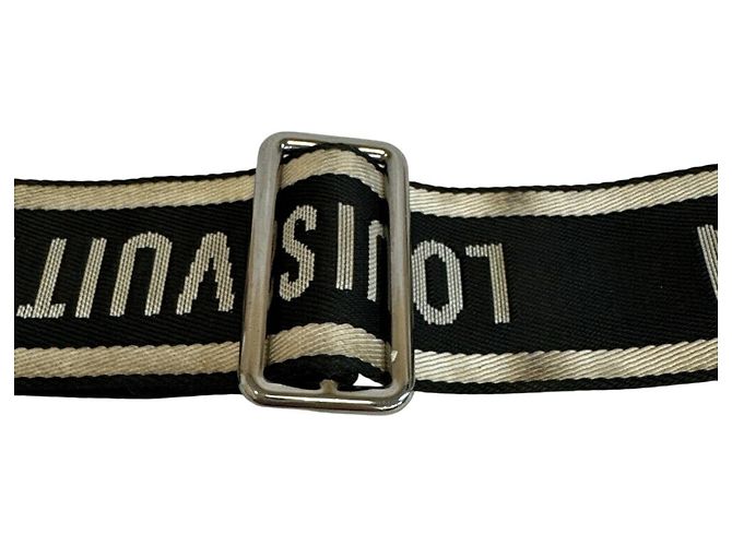 Bandoulière Louis Vuitton Noire - vue 6