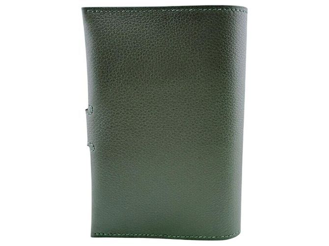 Hermès Portapassaporto Hermes R.M.S Verde Cachi - vista 2