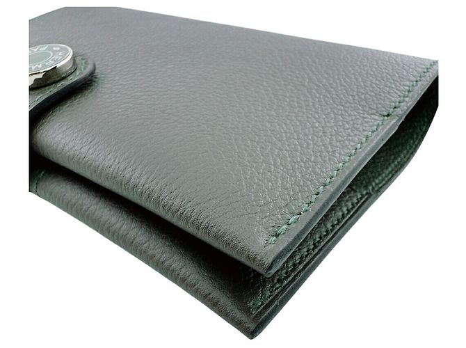 Hermès Portapassaporto Hermes R.M.S Verde Cachi - vista 4