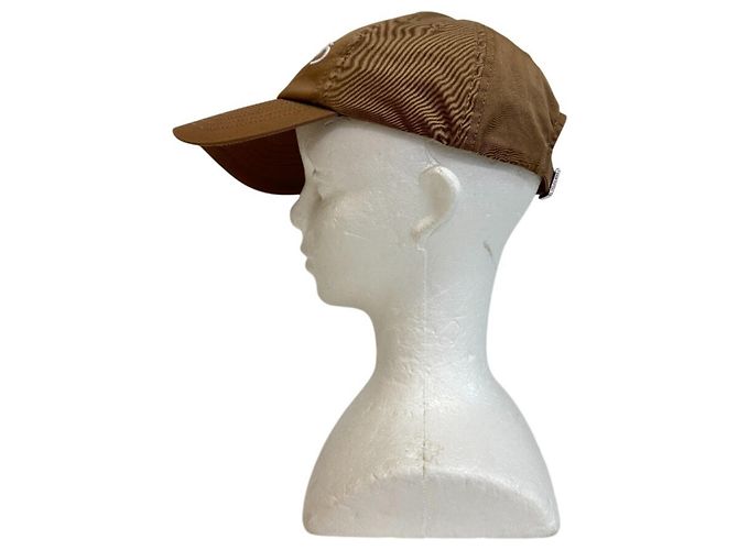 Cappellino in cotone Signature Louis Vuitton M5150M Marrone - vista 2