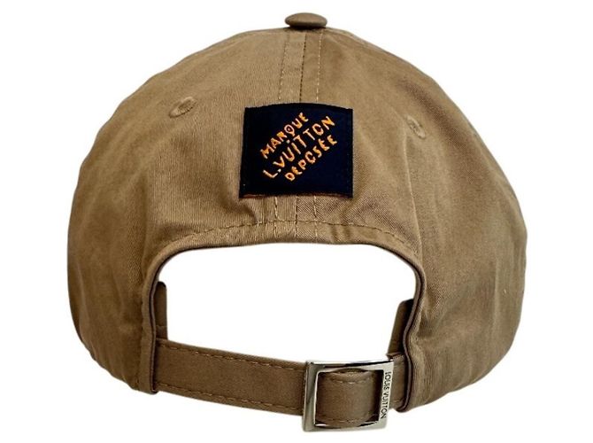 Cappellino in cotone Signature Louis Vuitton M5150M Marrone - vista 5