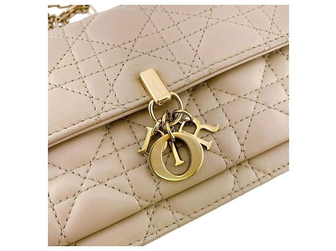 Pouch a Catena Lady Daily Christian Dior Beige - Ansicht 7