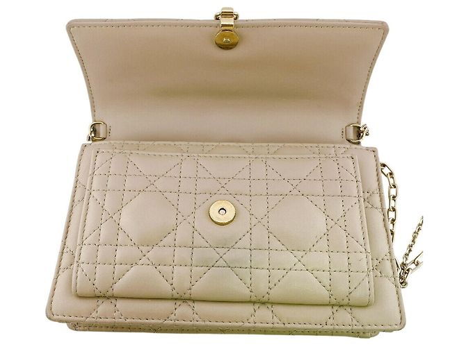 Pouch a Catena Lady Daily Christian Dior Beige - Ansicht 9