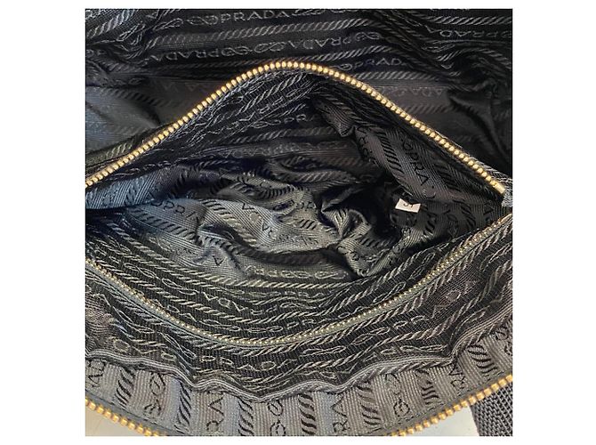Borsa Prada Triangle Nero - vista 8