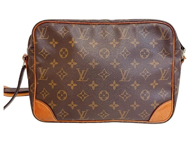 Borsa a tracolla Louis Vuitton Nile Monogram Marrone Monogramma - vista 2