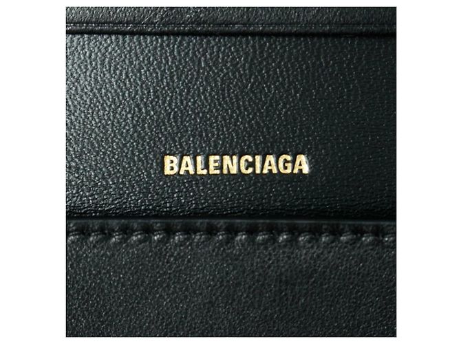 Everyday Tarjetero Balenciaga Monaco de piel Negro - vista 6