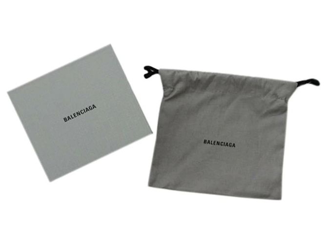 Everyday Tarjetero Balenciaga Monaco de piel Negro - vista 7