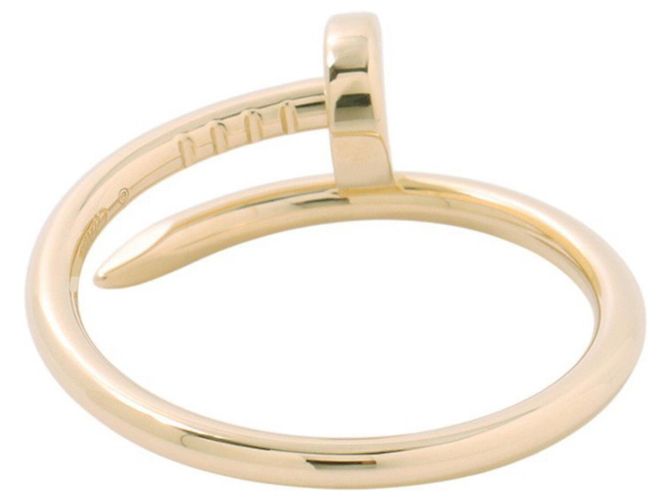 Cartier Juste un Clou SM Band Ring Ring Golden - Ansicht 3