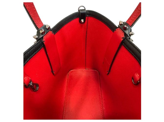 Borsa in pelle Cabata Christian Louboutin Nero - vista 10