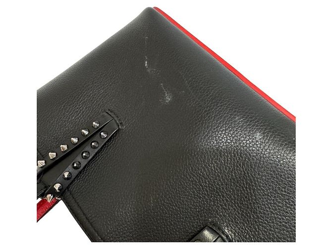 Borsa in pelle Cabata Christian Louboutin Nero - vista 12