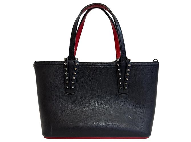 Borsa in pelle Cabata Christian Louboutin Nero - vista 2