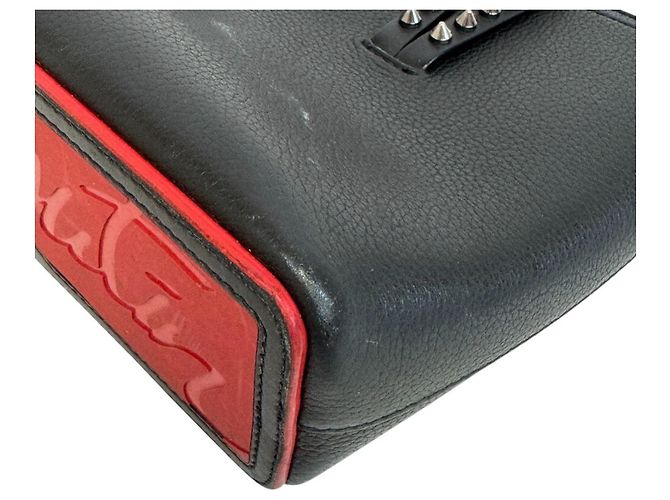 Borsa in pelle Cabata Christian Louboutin Nero - vista 4