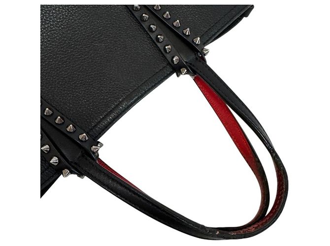 Borsa in pelle Cabata Christian Louboutin Nero - vista 6