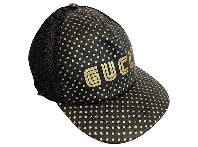 GUCCI 426887 Cappello GUCCY in Nero - vista 4