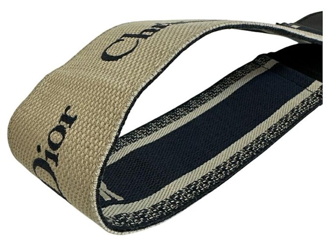 Cinto bordado Christian Dior 50-MA-0250 em Navy Azul marinho - vista 6