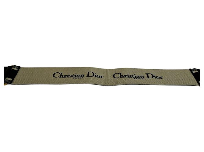 Cinto bordado Christian Dior 50-MA-0250 em Navy Azul marinho - vista 9