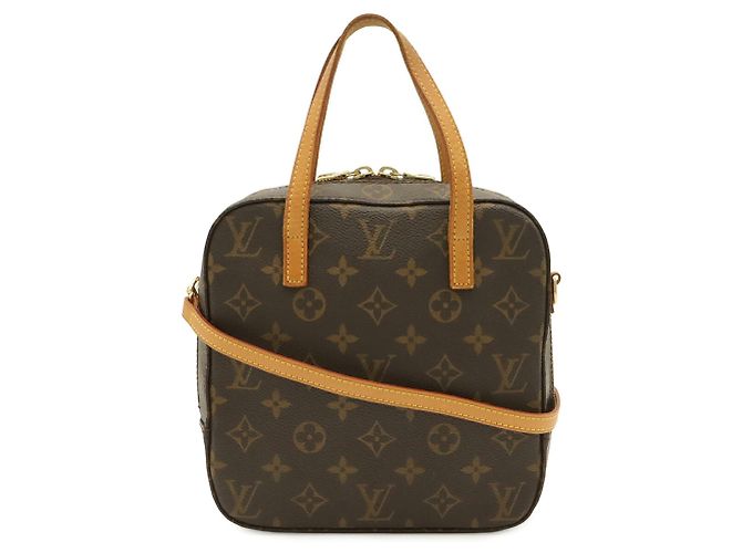 Borsa Louis Vuitton Monogram Spontini Marrone - vista 2