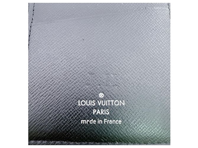 Portafoglio lungo Louis Vuitton Monogram Eclipse Nero - vista 10
