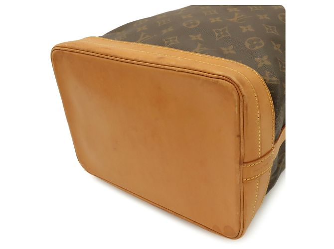 Borsa a tracolla Louis Vuitton Monogram Noe Marrone - vista 4