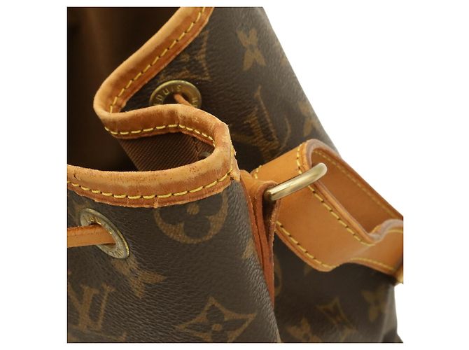 Borsa a tracolla Louis Vuitton Monogram Noe Marrone - vista 6
