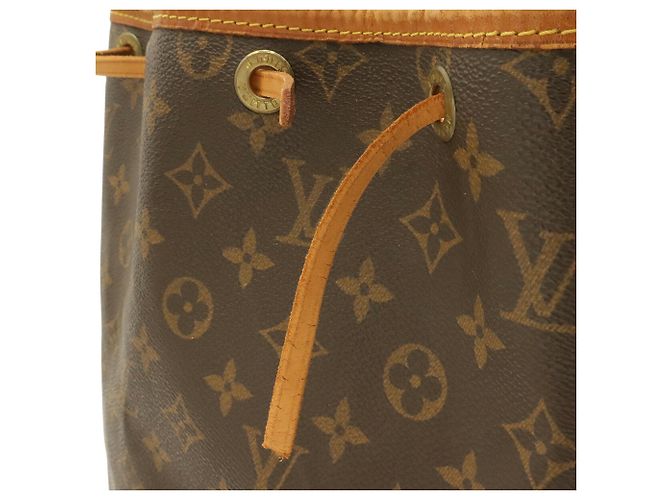 Borsa a tracolla Louis Vuitton Monogram Noe Marrone - vista 7