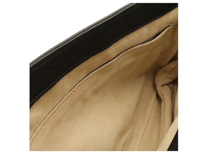 Borsa a tracolla GUCCI 1973 Interlocking G con doppia catena Nero - vista 8