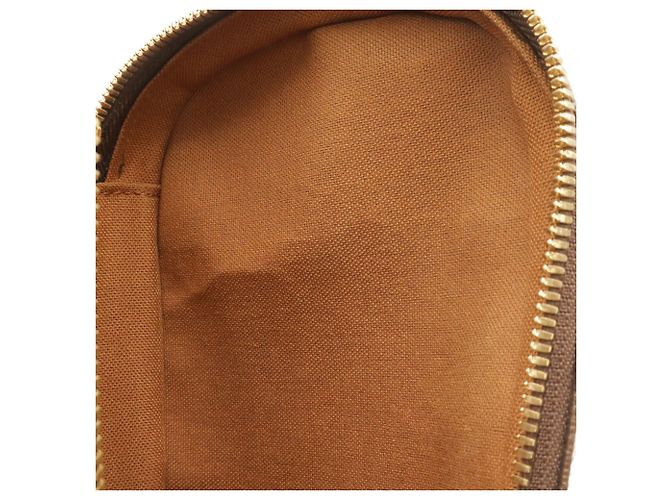 Borsa Louis Vuitton Monogram Pochette Gange Marrone - vista 10