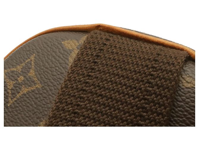Borsa Louis Vuitton Monogram Pochette Gange Marrone - vista 5