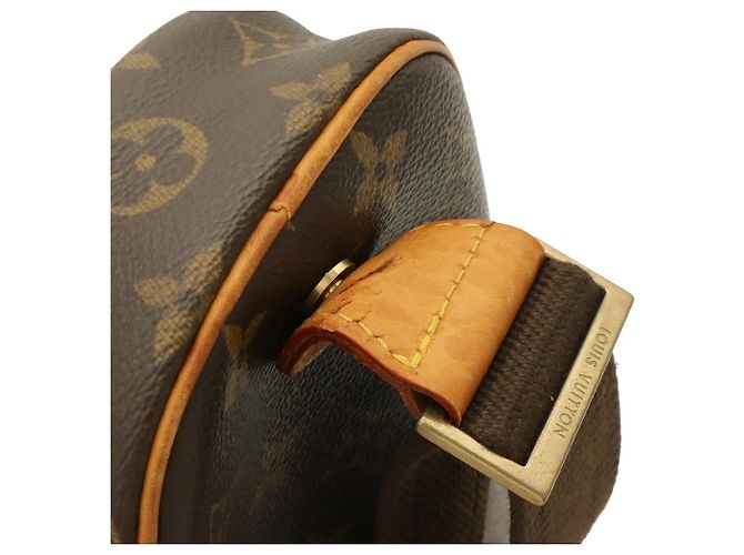 Borsa Louis Vuitton Monogram Pochette Gange Marrone - vista 7