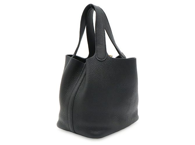 Hermès Borsa a mano HERMES Picotin Lock PM Tote Bag Nero - vista 3