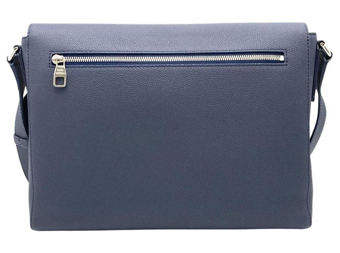 Borsa a tracolla Louis Vuitton Aerogram Speed Messenger Blu Blu navy - vista 3