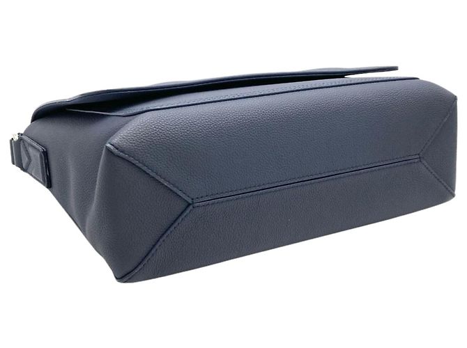 Borsa a tracolla Louis Vuitton Aerogram Speed Messenger Blu Blu navy - vista 4