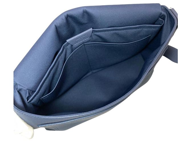 Borsa a tracolla Louis Vuitton Aerogram Speed Messenger Blu Blu navy - vista 6